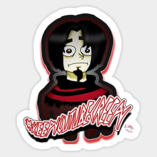 Jack-BaptismOnFire Sticker